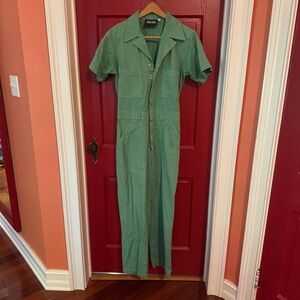 Big bud press short sleeve jumpsuit seafoam Green